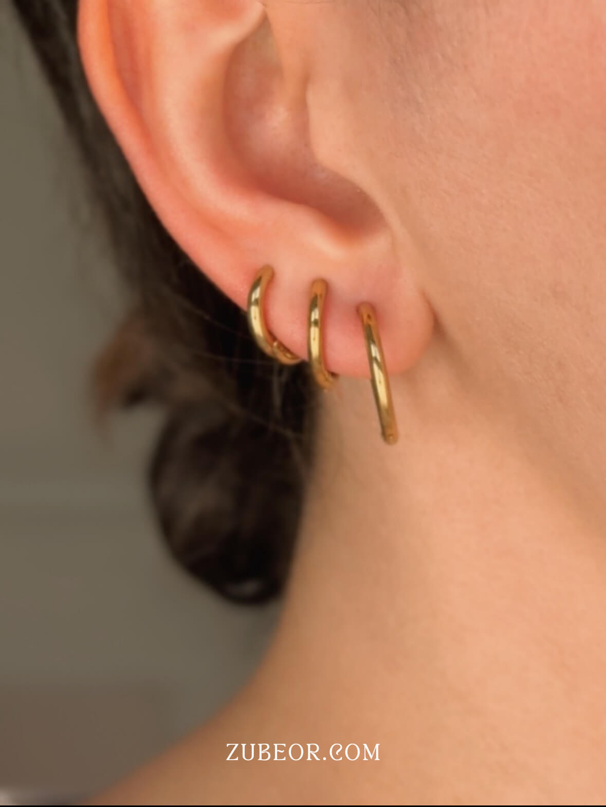 Aretes argollas simples 6
