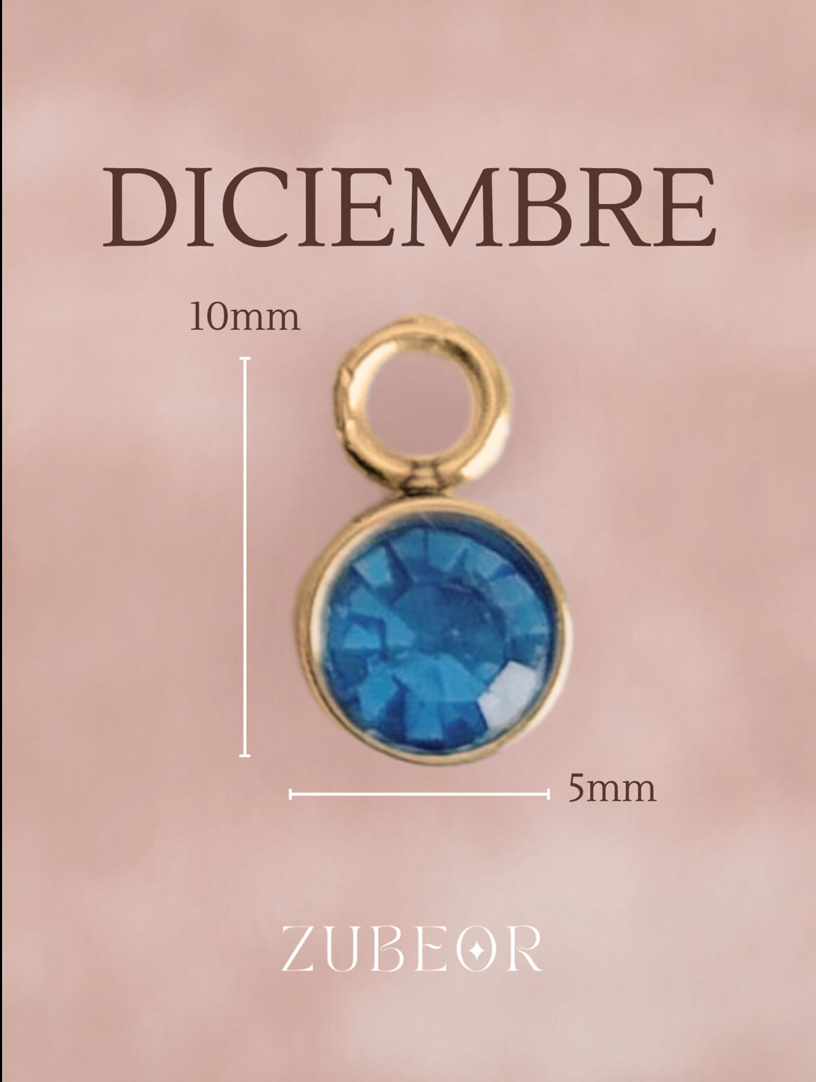 Dijes de cristal mes pequeño 27
