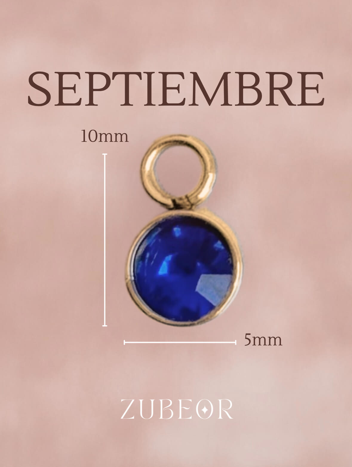 Dijes de cristal mes pequeño 20