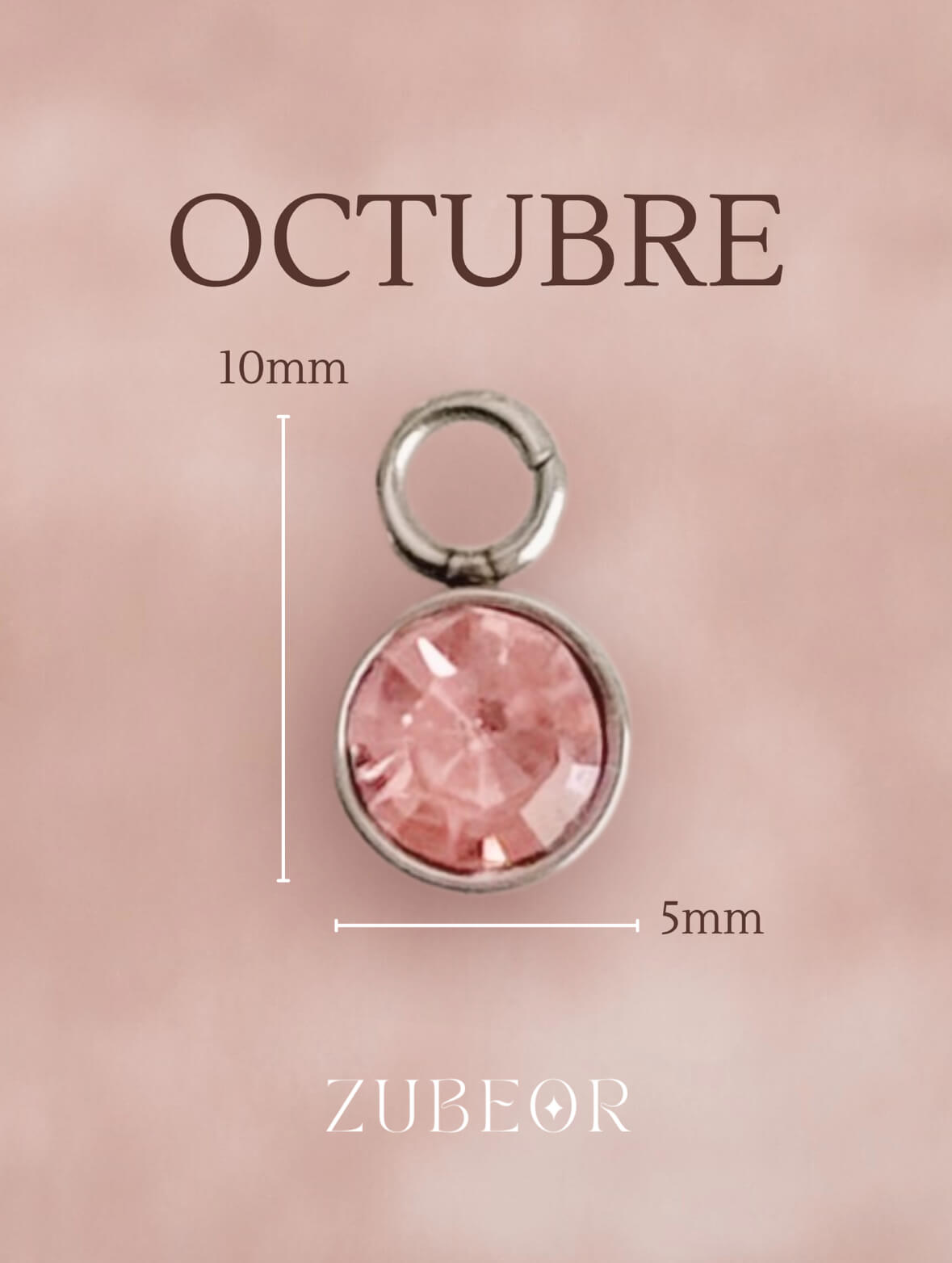 Dijes de cristal mes pequeño 23