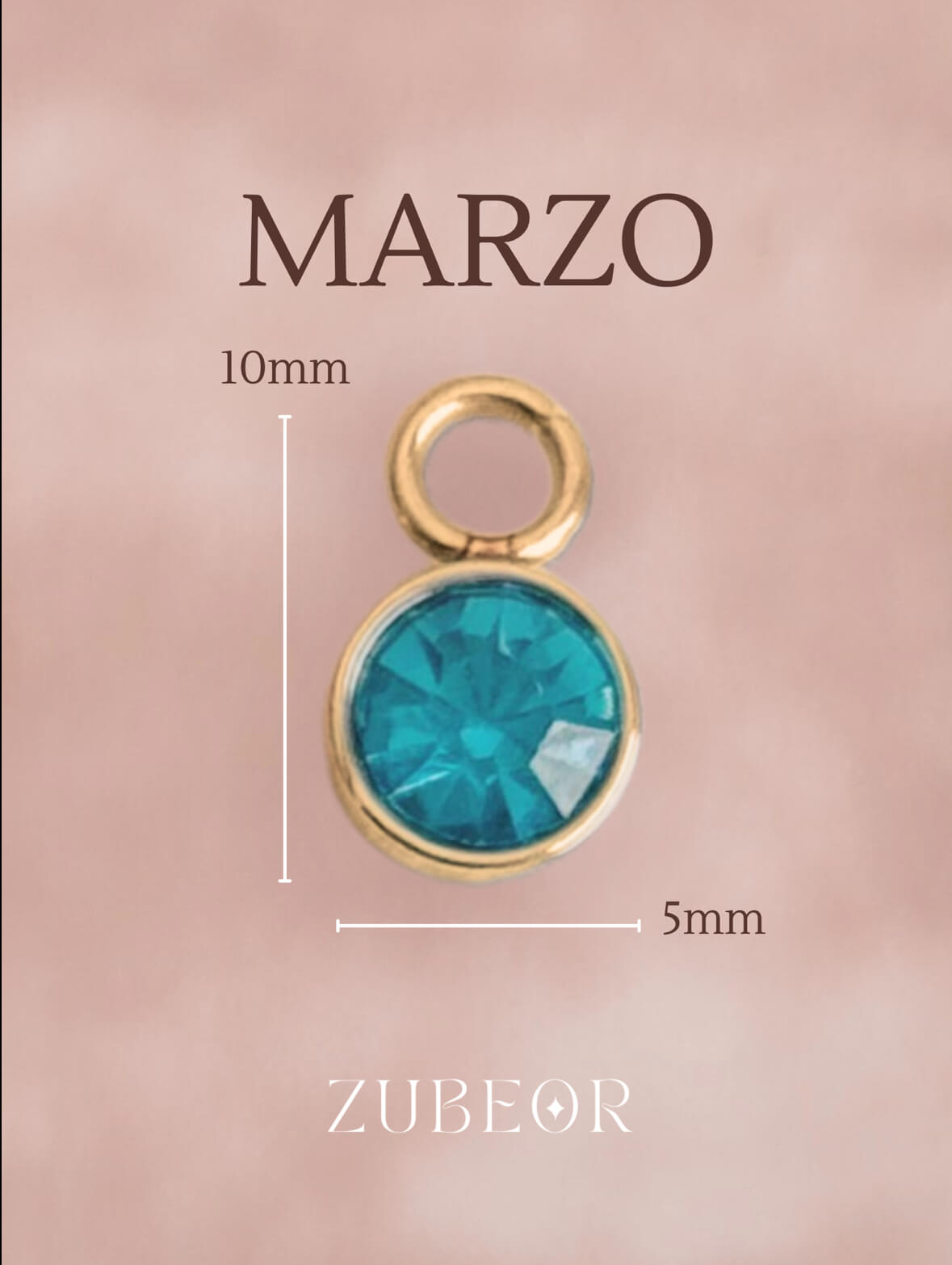 Dijes de cristal mes pequeño 9