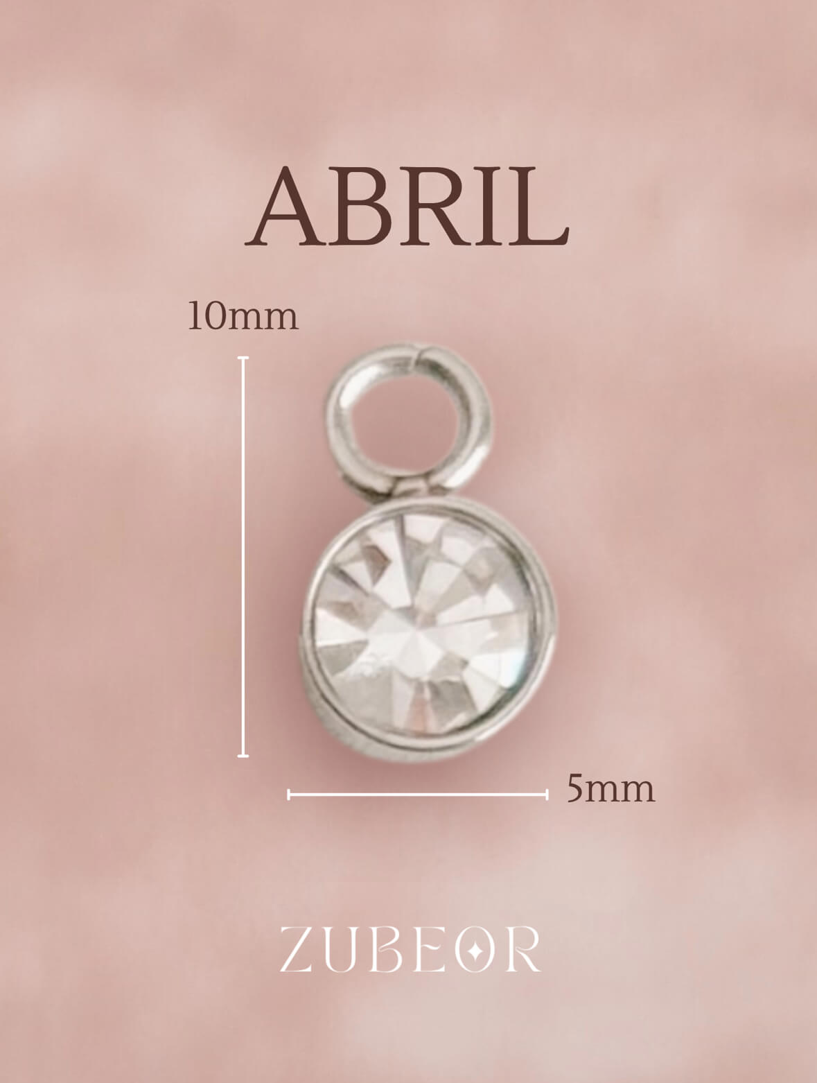 Dijes de cristal mes pequeño 10