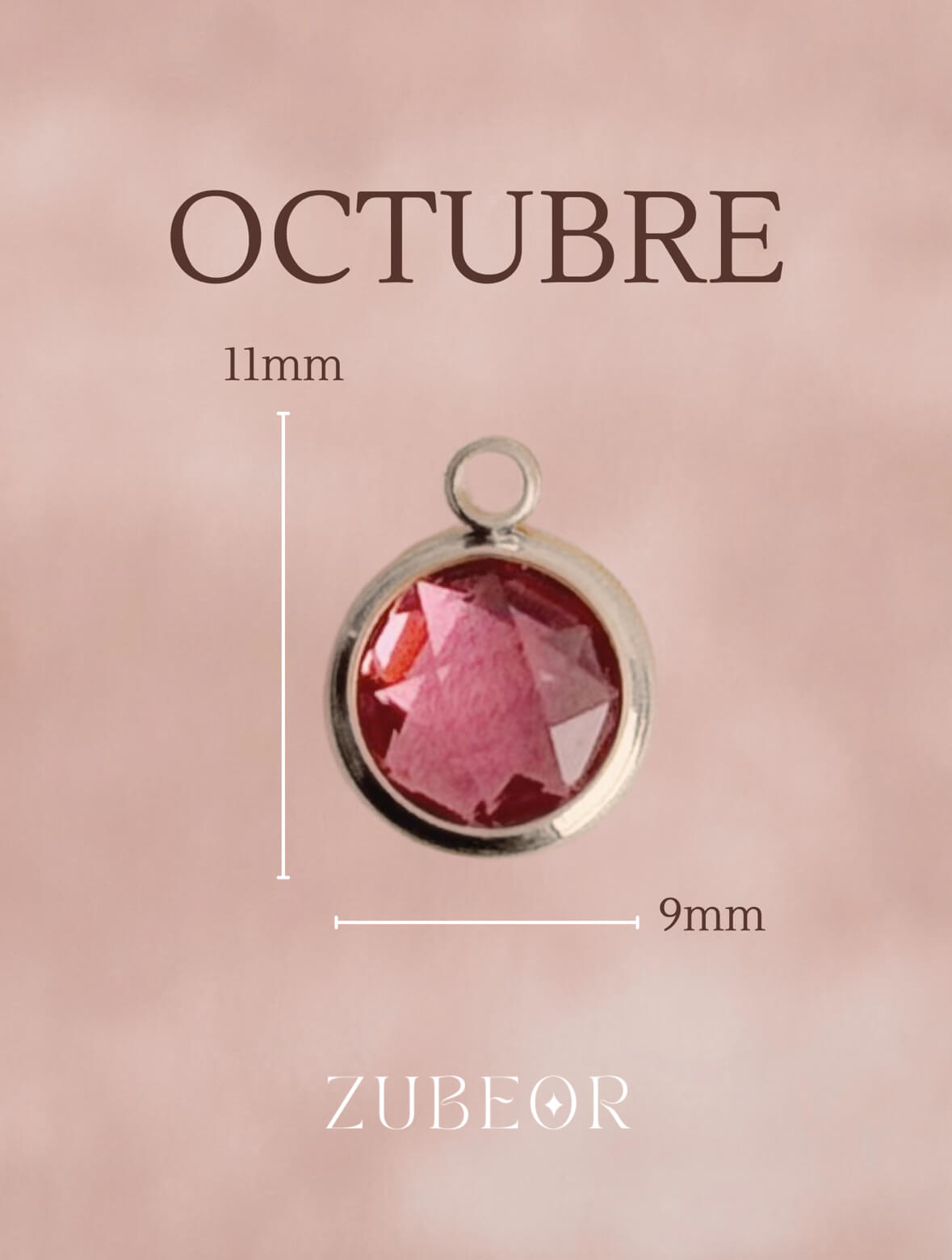 Dijes de cristal mes transparente 24