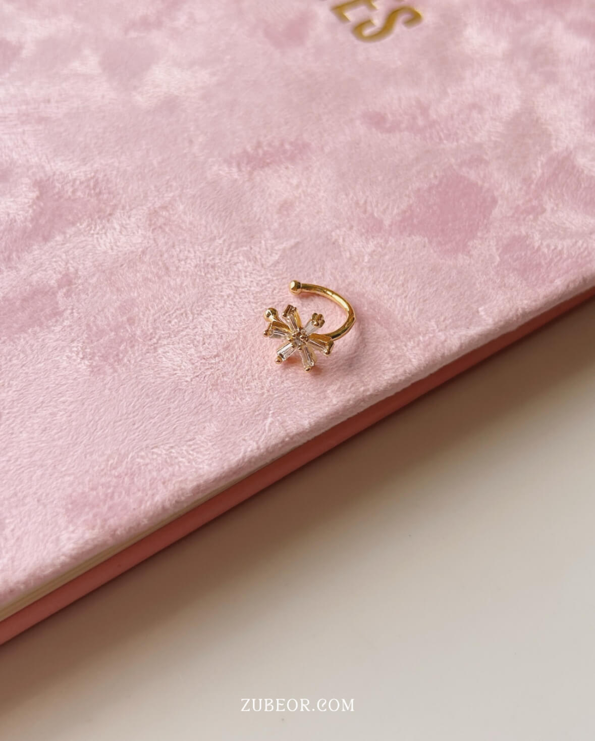 Earcuff copo de nieve 3