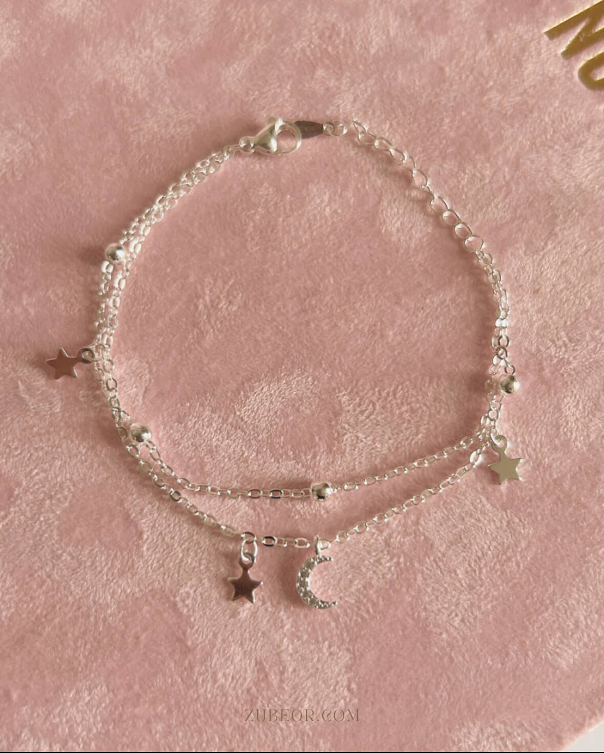 Pulsera luna y estrella 2