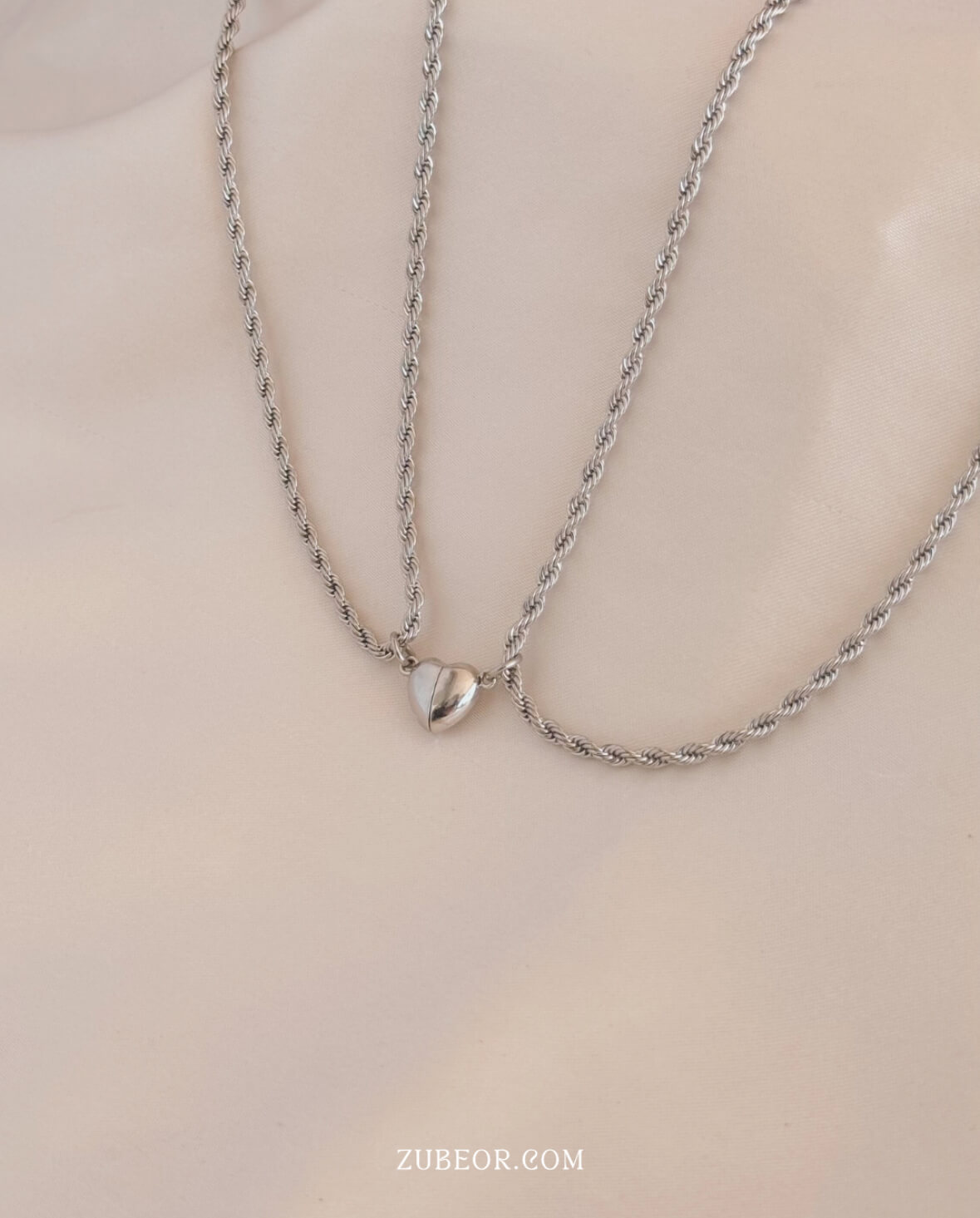 Set de cadenas magnéticas corazón 6