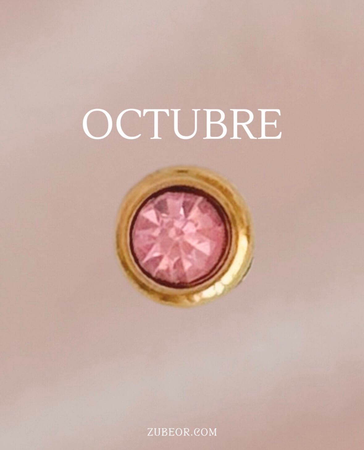 Dije cristal de mes agujero interno 4