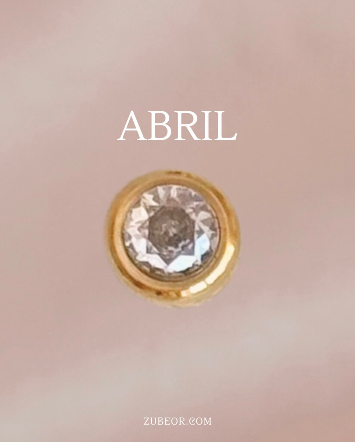 Dije cristal de mes agujero interno 11