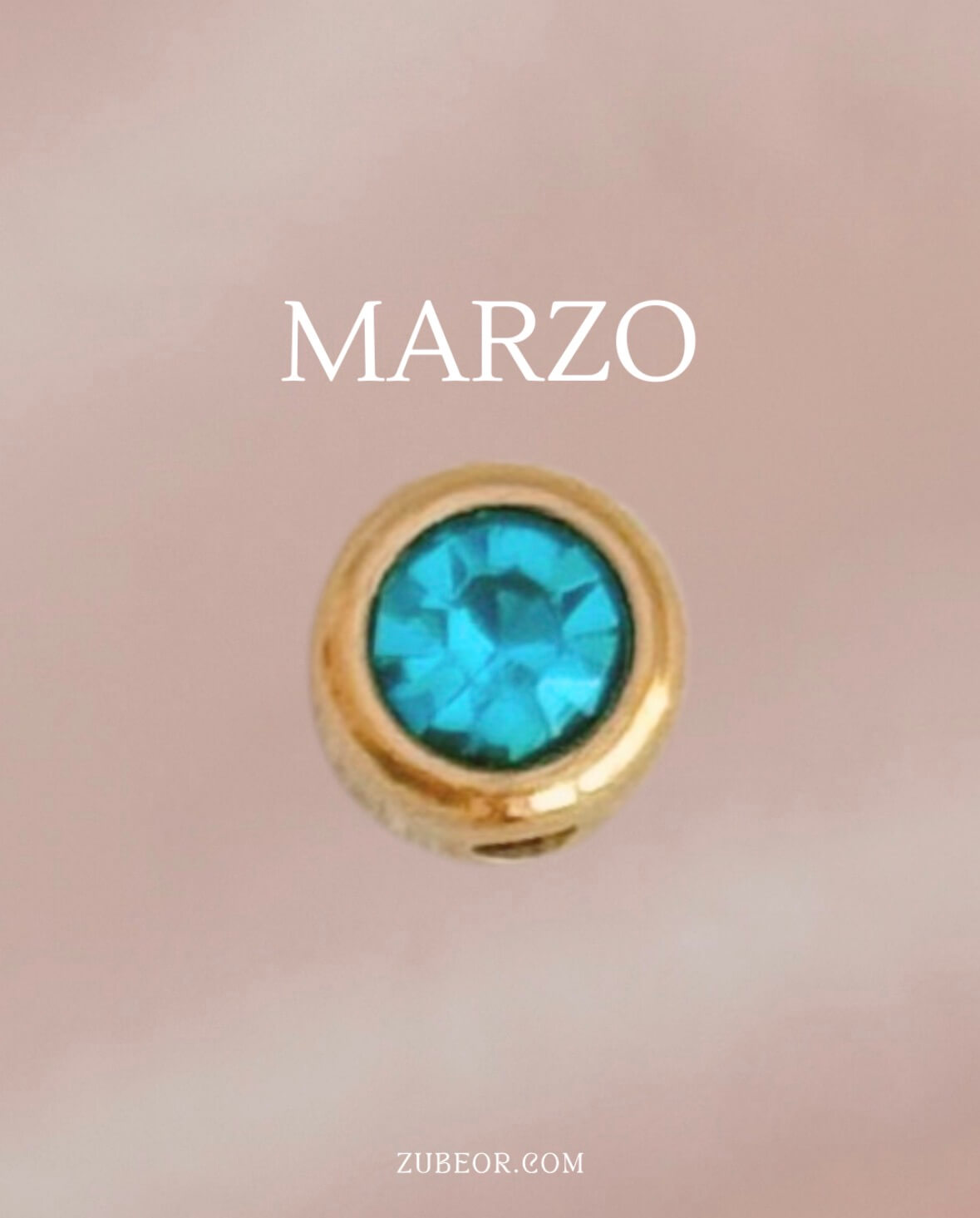 Dije cristal de mes agujero interno 5