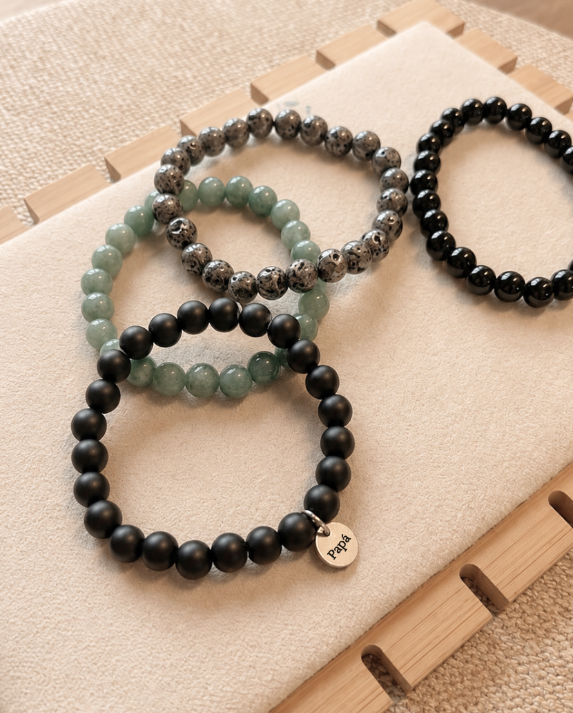 Pulsera piedra papá