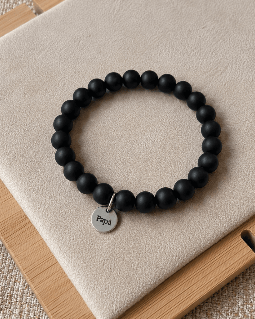 Pulsera piedra papá 3