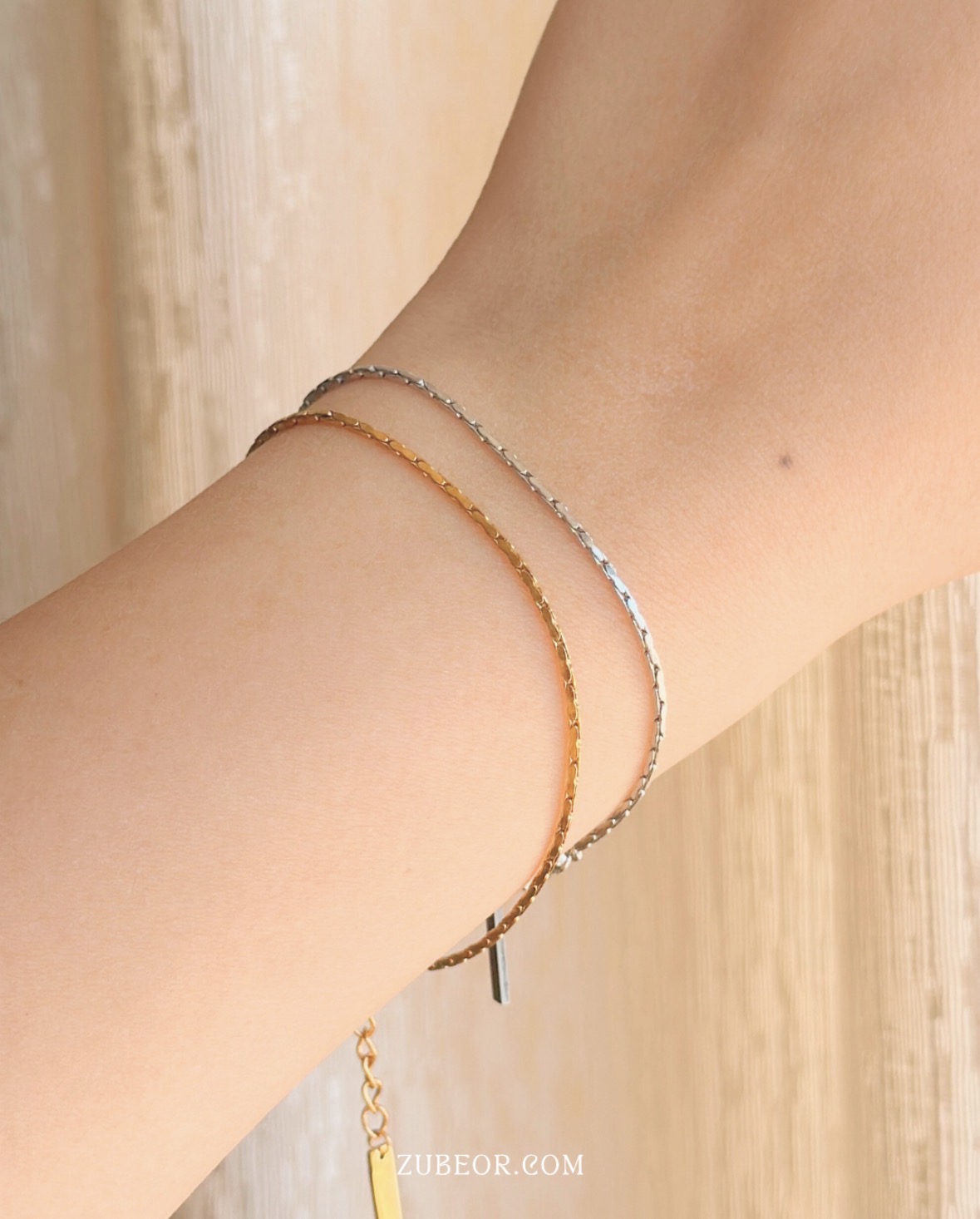 Pulsera fina grabada (solo pago previo) 2