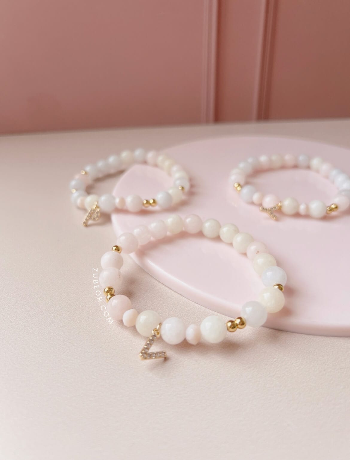 Pulsera cotton candy inicial 6