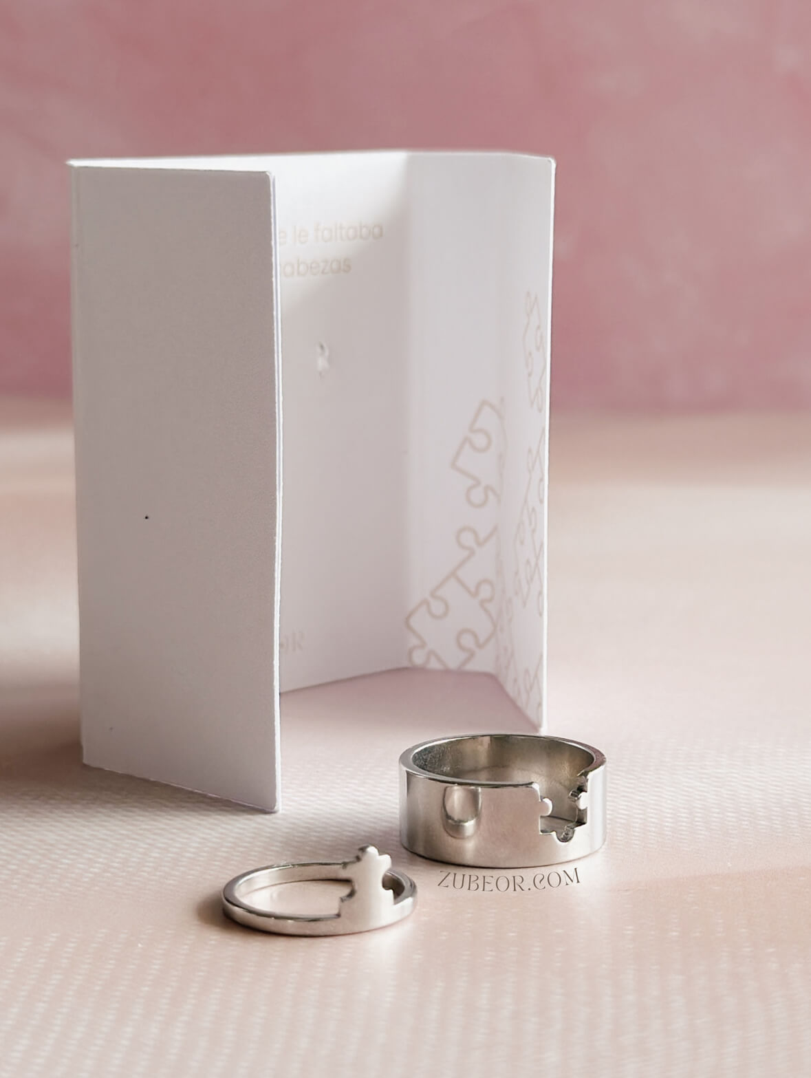 Set de anillo rompecabeza 8