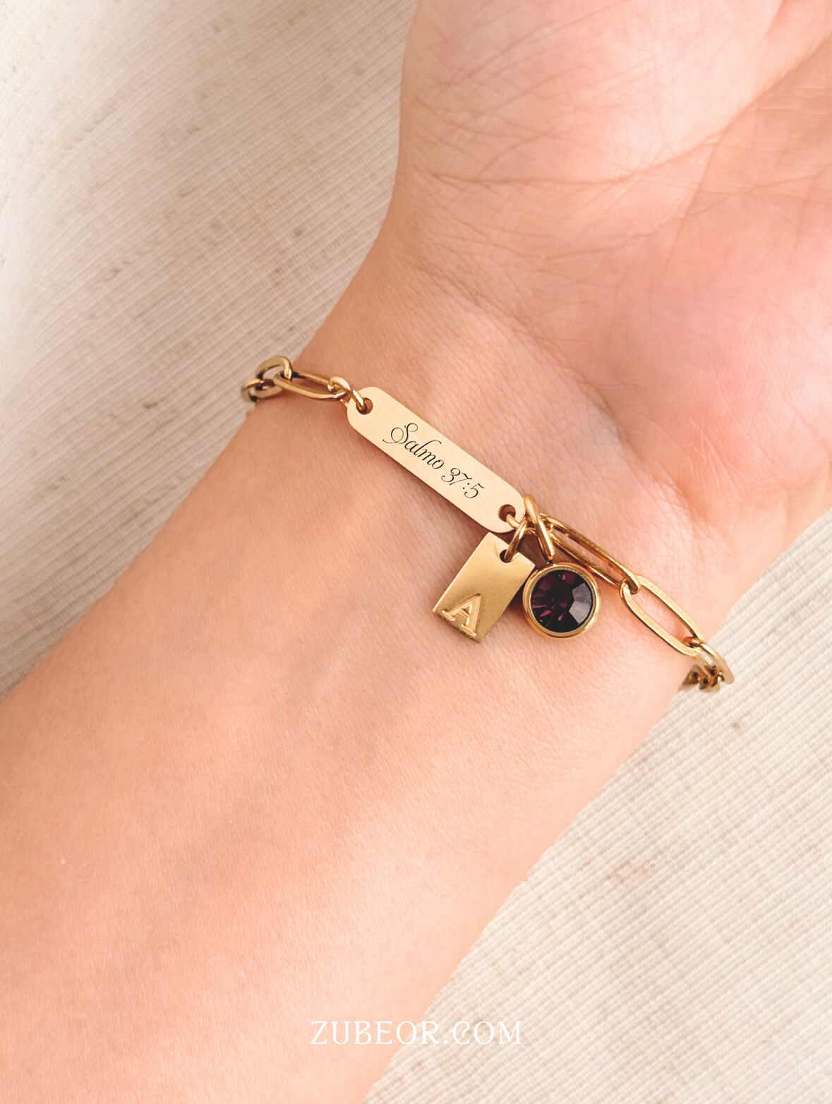 Pulsera placa pequeña grabada (solo pago previo) 3