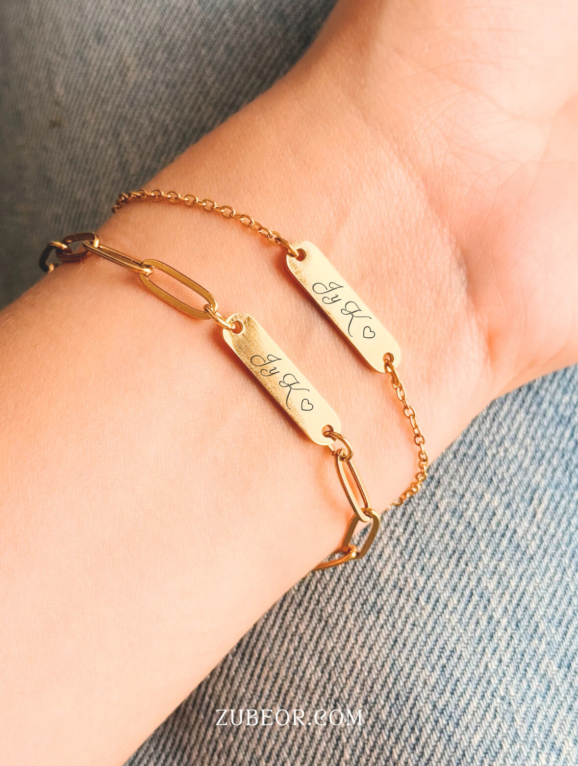 Pulsera placa pequeña grabada (solo pago previo) 6