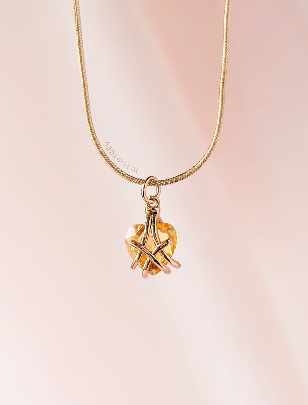 ¡LIQUIDACIÓN! 2x1 Cadenas corazón de cristal colores 10