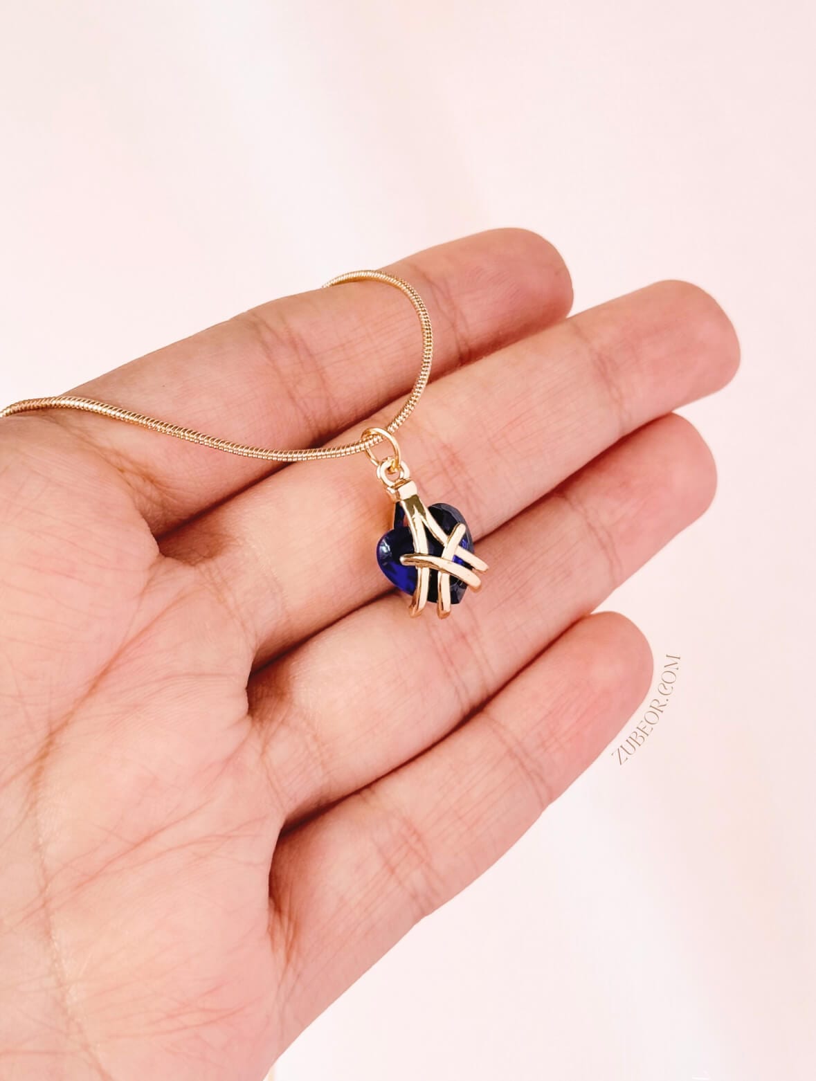 ¡LIQUIDACIÓN! 2x1 Cadenas corazón de cristal colores 7