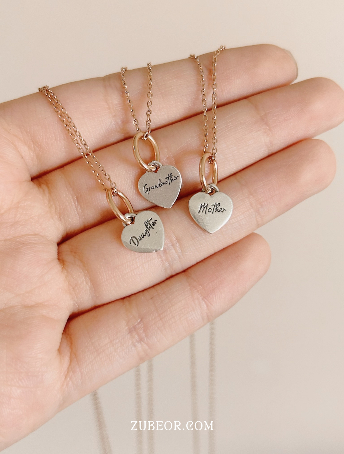 Set de cadenas abuela, mamá e hija 2