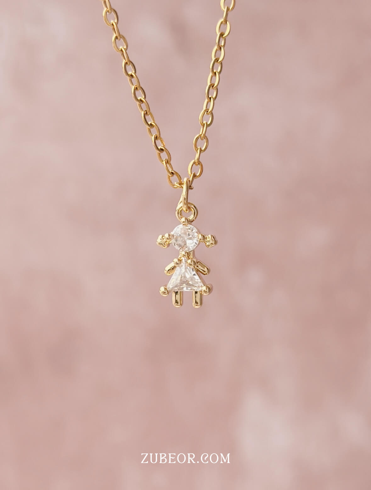 Cadena hijos cristal 8