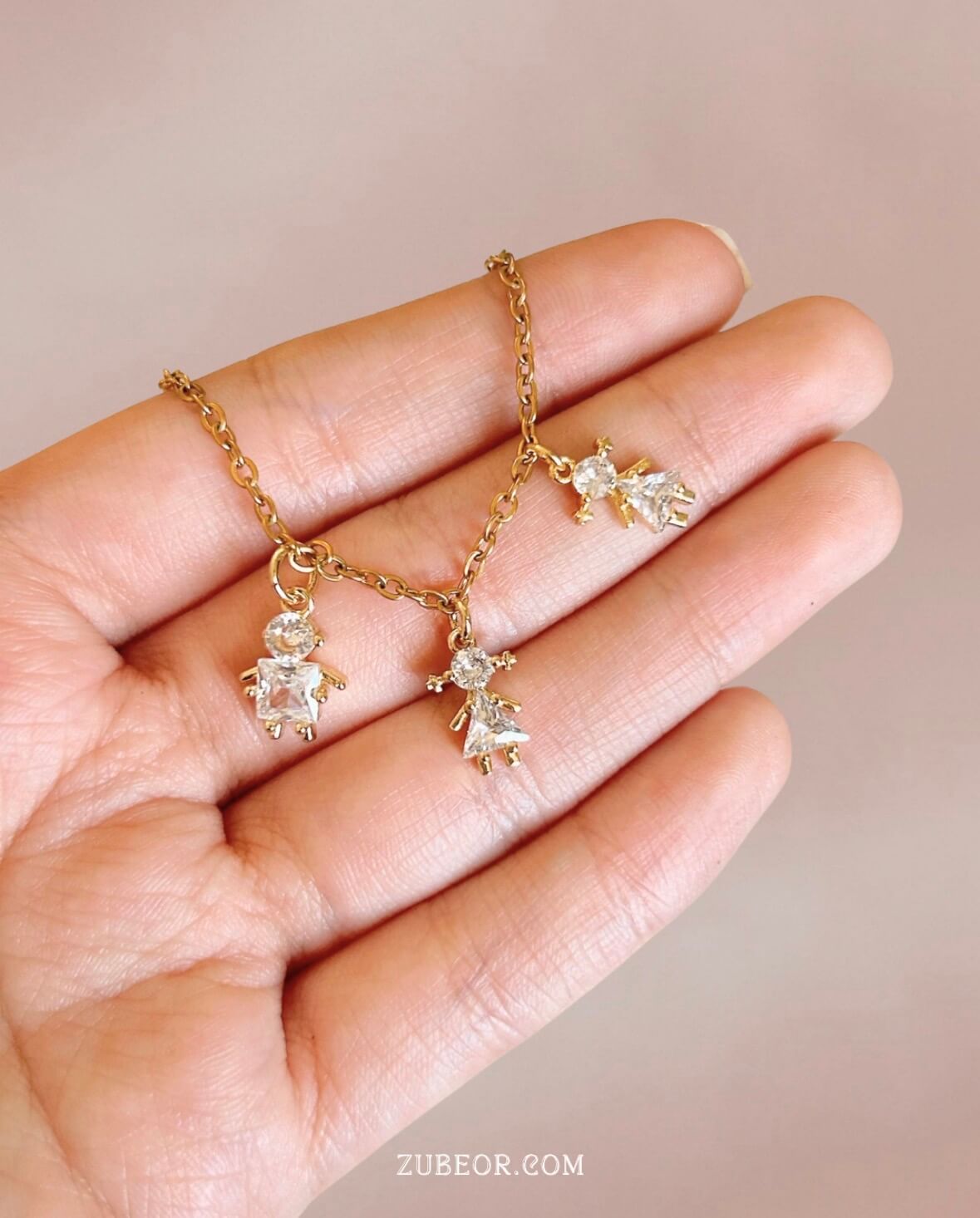 Cadena hijos cristal 2