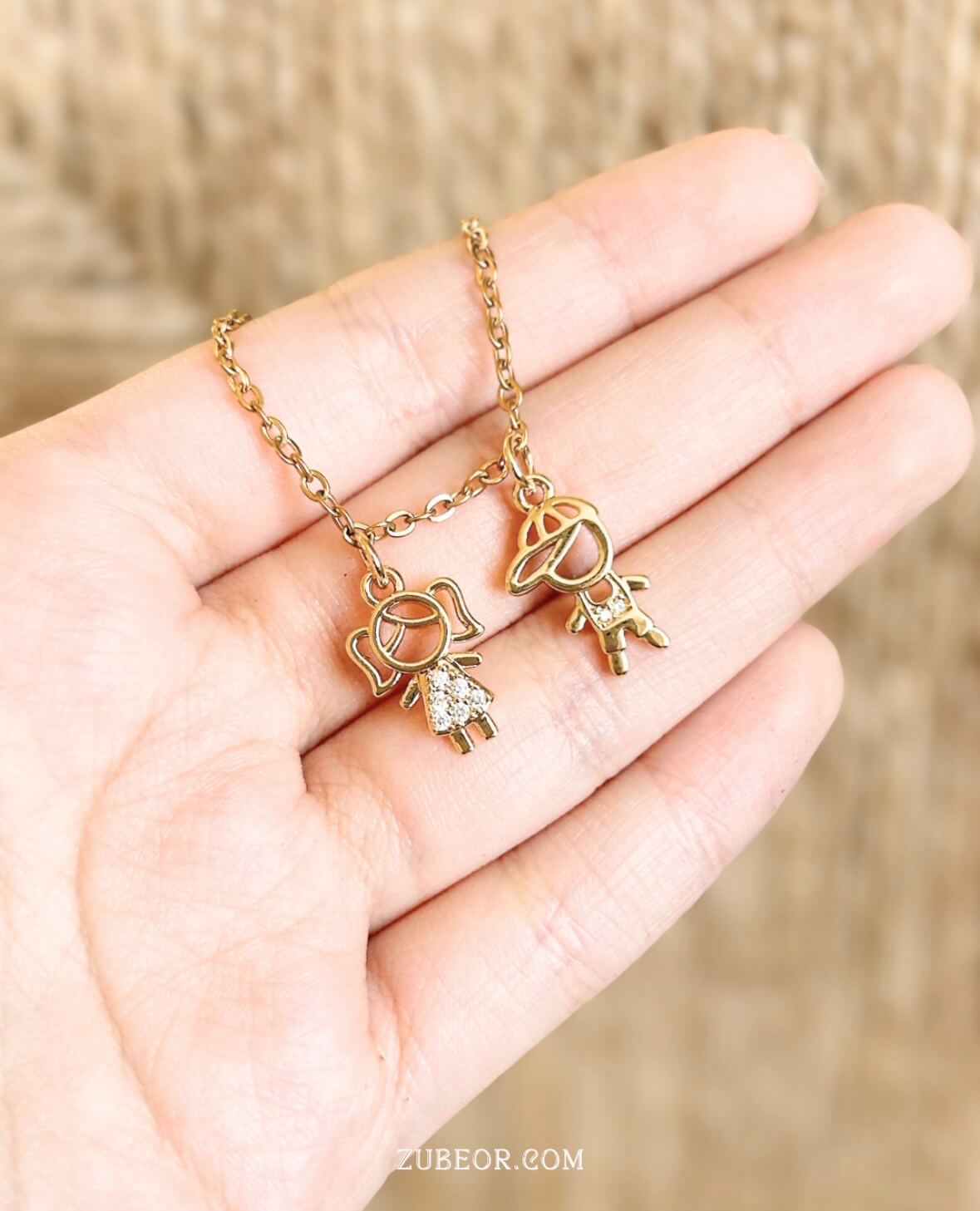 Cadena hijos cristal 4